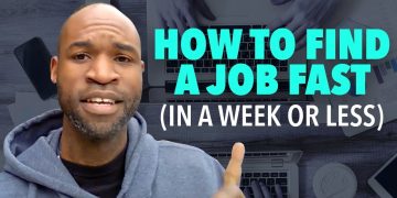 How To Find A Job Fast (In A Week or Less)