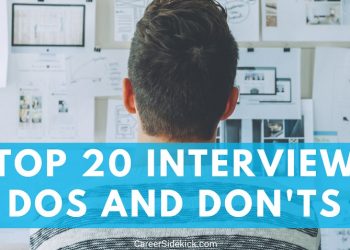 20 Crucial Job Interview Dos And Don’ts