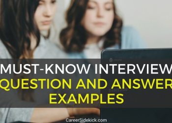 Top 15 Job Interview Questions and Answers Examples