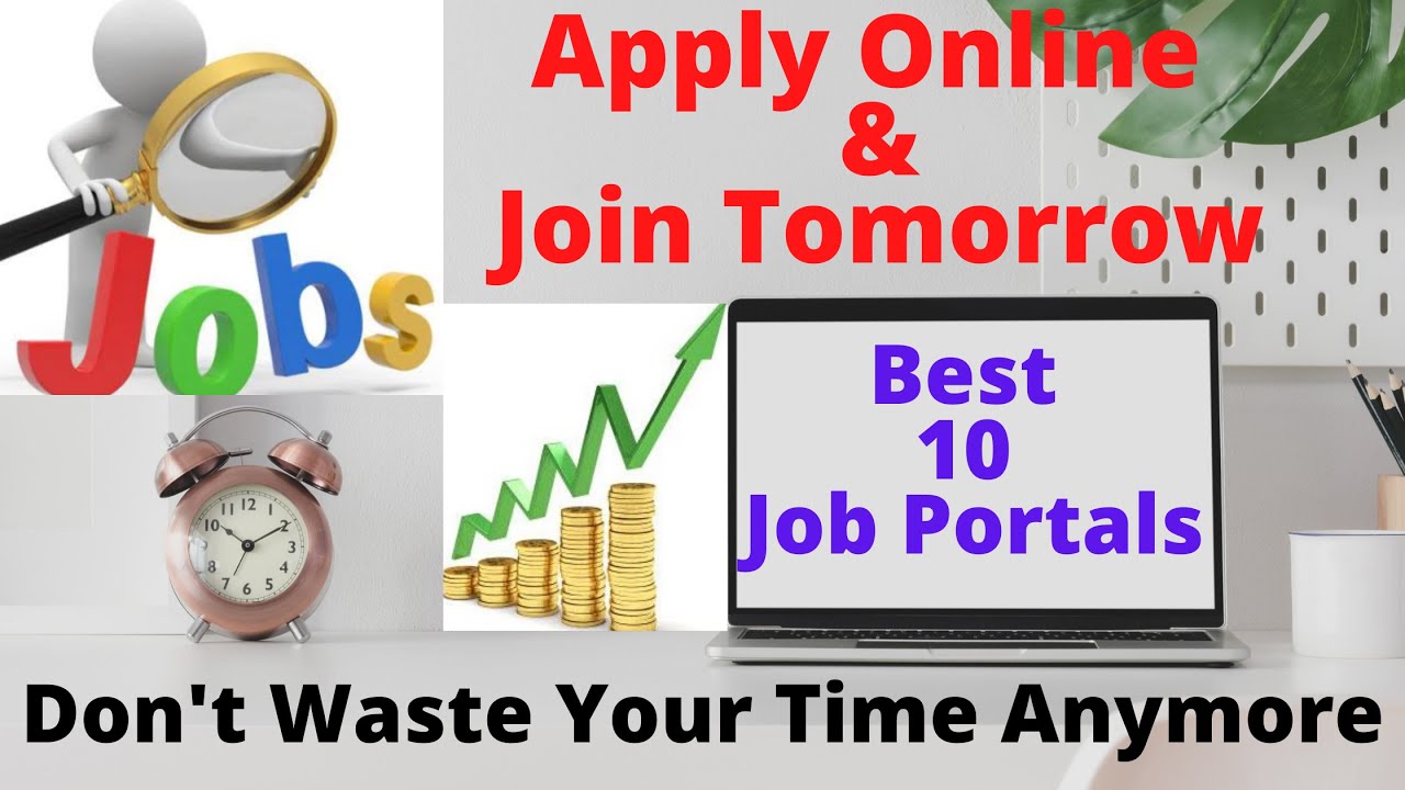 Top 10 Job Search Websites / Best 10 Job Portals in India