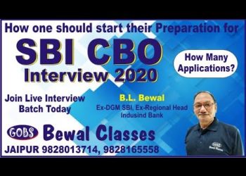 SBI CBO INTERVIEW PREPARATION