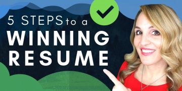 How To Write A GOOD Resume – Resume Example Template