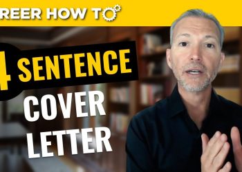 The 4 Sentence Cover Letter That Gets You The Job Interview