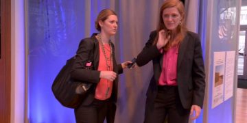 Special Portals- U.S. Ambassador Power at the UN talks to Sidra at Za'atari refugee camp