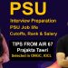 PSU Interview Preparation | Tips from AIR 67 (ONGC,IOCL) | Cuttoffs, Rank, Salary | PSU Job Life