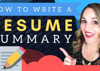 How To Write A Resume Summary – Sample Resume Template