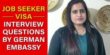 JOB SEEKER VISA INTERVIEW QUESTIONS BY GERMAN CONSULATE