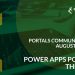 Portals Community Call – August 20, 2020 – Power Apps Portals Theming