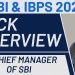 Mock Interview | Chief Manager of SBI (State Bank of India) | Interview Preparation for SBI & IBPS 1