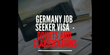 Germany Job Seeker Visa | Doubts and Clarifications |