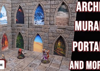All in 1 D&D Portals, Murals, Archways and Arch walls!