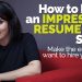 How to build an impressive Resume/CV that sells? Resume writing tips/ skills for a Job Interview.