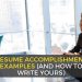 How to List Accomplishments on a Resume (35+ Examples)
