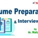 Resume Preparation and Interview Tips Session-2 | by Mr. Nataraj