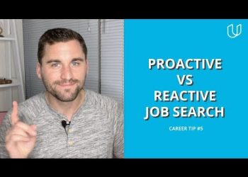 Are You a Proactive or Reactive Job Seeker? | Udacity Career Tip #5