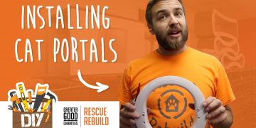 Rescue Rebuild DIY Projects | Installing Cat Portals