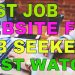 job search websites | Best job search website in 2019 | top website for job search in 2019