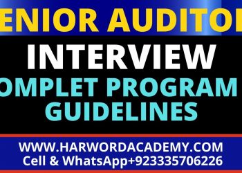 Senior Auditor (BPS-16)  Interview Preparation Complete Course Program & Guidelines- (for Batch-2)