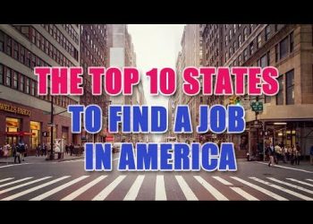 The top 10 states to find a job in America