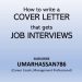 How to write a Cover Letter in 2021? Resume Writing Tips for Freshers