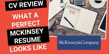 Resume Review: What A McKinsey Resume Looks Like | Consulting Resume Writing Tips And Example