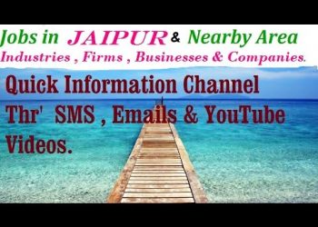 JOBS in JAIPUR        for Freshers & graduates. Industries,  companies.