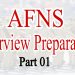 AFNS Interview Tips | AFNS Interview Preparation Part 01
