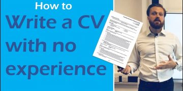 How to write a CV with no experience [kick start your career]