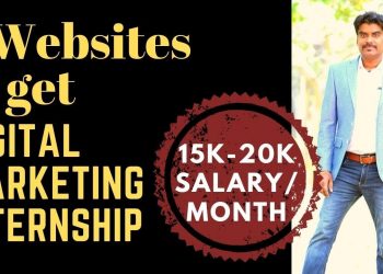 Top 5 Websites to Crack Digital Marketing Internship, Jobs | Digital Marketing Career & Courses
