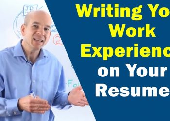 Resume Builder Step 4: How to Write Your Work Experience