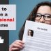 How to write a professional resume | Resume writing tips 2020 | How to write a CV | Lokesh Mangala