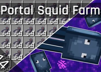 Easy Squid Ink Farm Tutorial | Minecraft 1.14/1.15 (Java Edition)