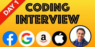 Day 1 – Mock Coding Interview || Interview Prep for Beginners || Stay Home, Code With Me || Easy