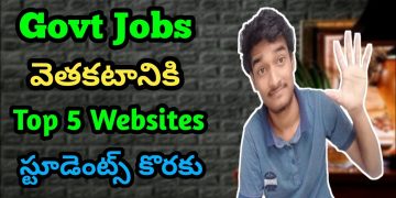 Top 5 Best Websites For Govt Jobs || Telugu ||
