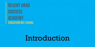 RGSA Recent Grad Success Academy – Job Seeker – Intro