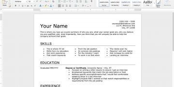 How to Make a Resume with No Work Experience in Microsoft Word (2020)