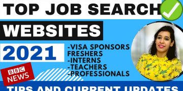 Top Job Search websites 2021 UK – How to apply jobs in UK from any part of the world