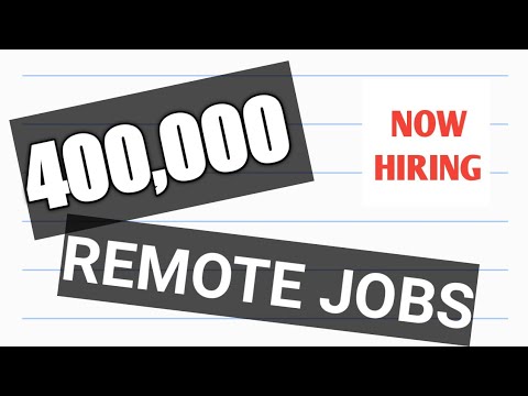 Work From Home JOBS 2021 | BEST WEBSITES TO FIND REMOTE JOBS