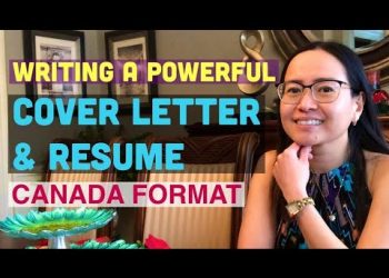 How to Write a Powerful Cover Letter & Resume in 2021 | Canada Format | Joy in Canada
