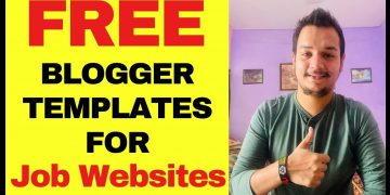 Best Free Blogger Templates For Job Websites – Professional Job Site Blogger Templates For Free