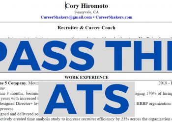 Tips to get through the Applicant Tracking System (ATS) – Writing a resume to beat the ATS