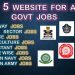 Best websites for govt jobs