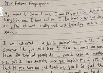 Job seeker posts handwritten letter to find  work | Get Uplifted