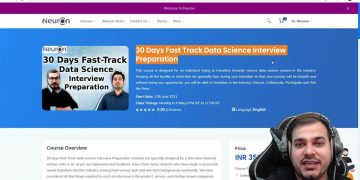 Announcing iNeuron's 30 Days Fast Track Data Science Interview Preparation Live Classes