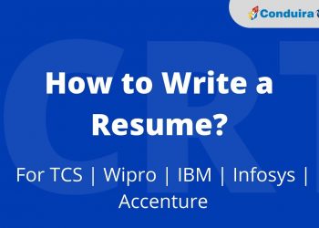 How to Write a Resume? For TCS | Wipro | IBM | Infosys | Accenture