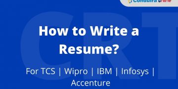 How to Write a Resume? For TCS | Wipro | IBM | Infosys | Accenture