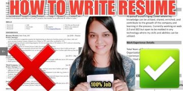 How to write a Resume For Freshers & Experienced | Resume Writing For work from home jobs |cv Tips