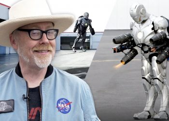 How Adam Savage built a real Iron Man suit that flies