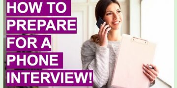 How To Prepare For A PHONE INTERVIEW (Phone Interview Questions & Answers!)