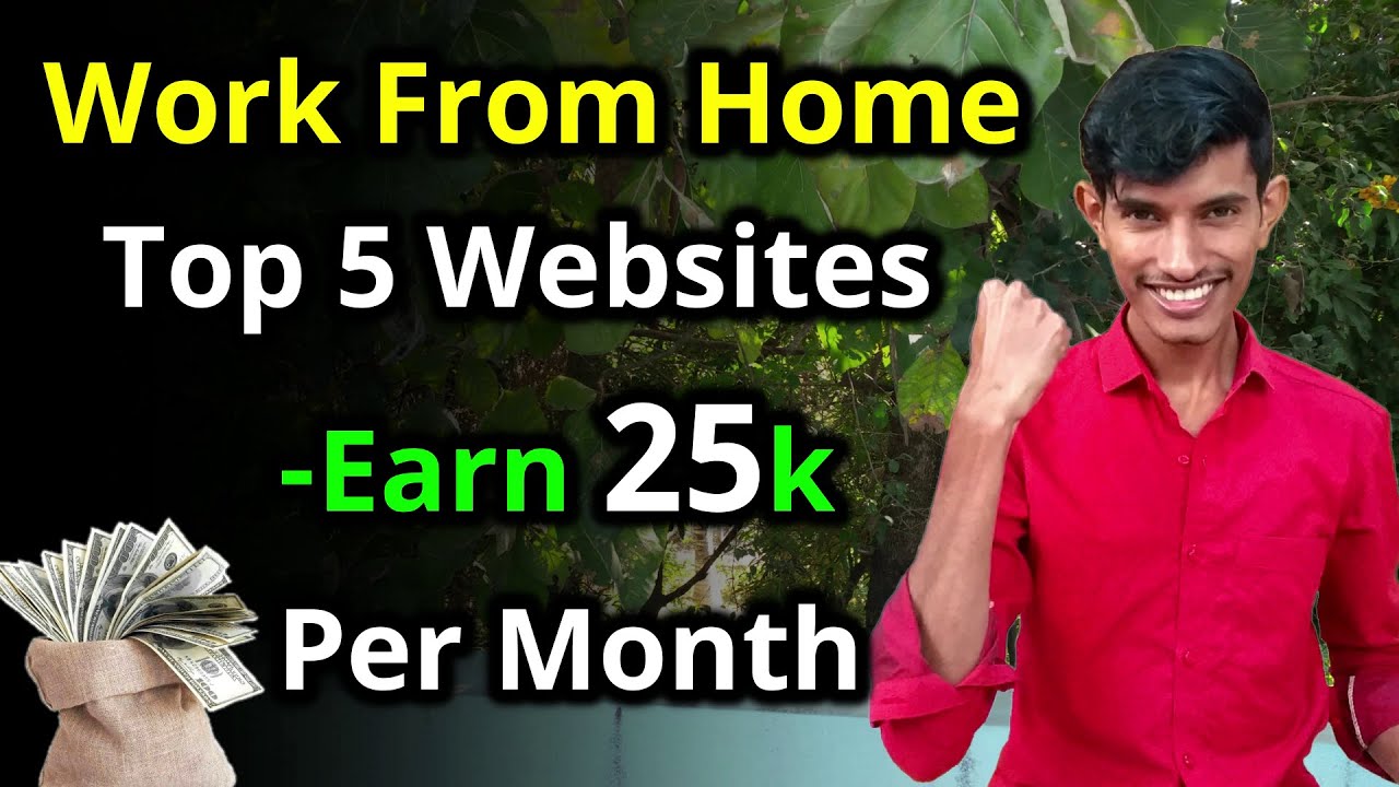 5 Best Websites to Earn MONEY Online | Best Part Time Jobs | Work From Home